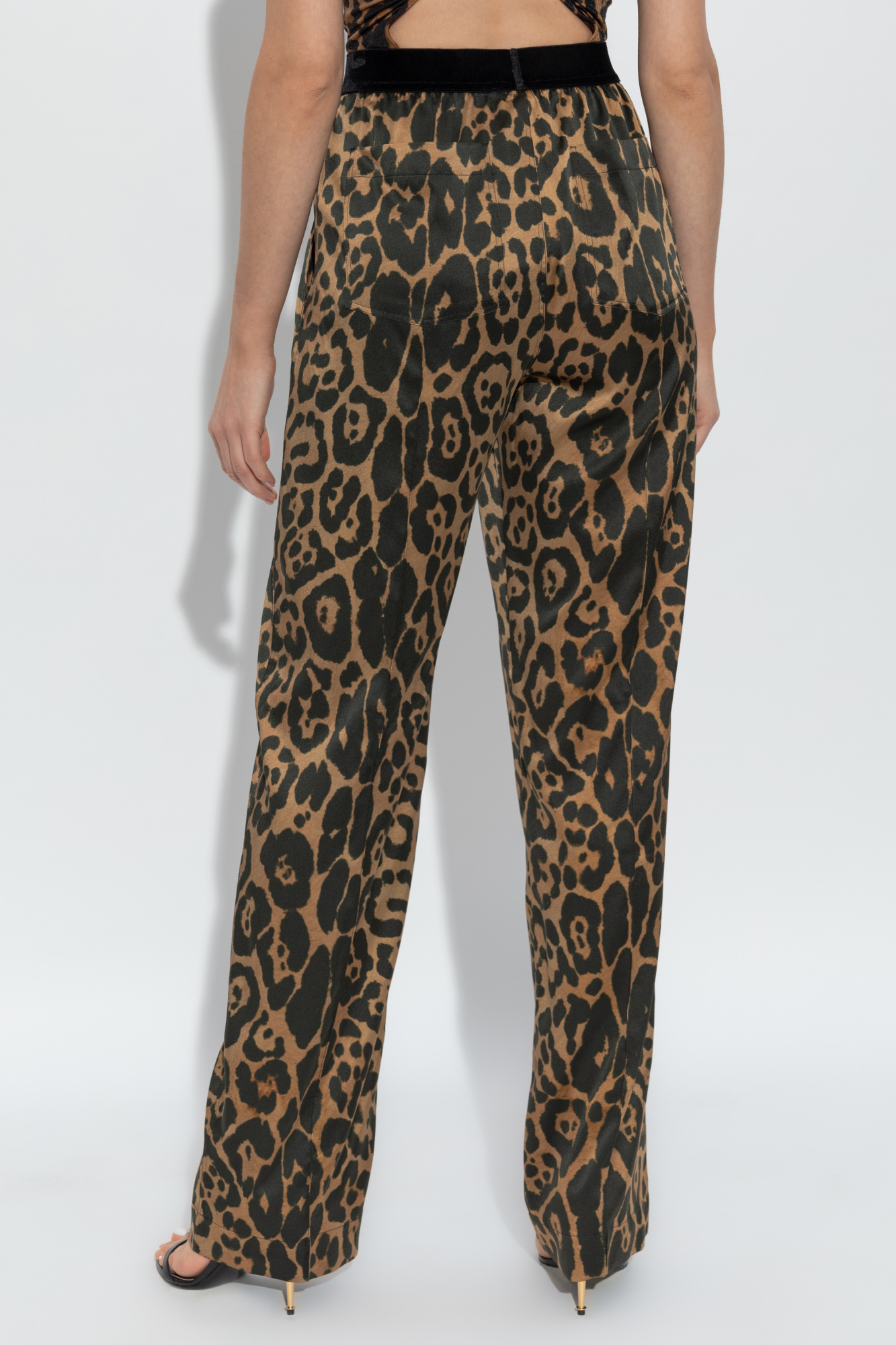 パンツ TOM FORD Woman Pants Brown PAW397FAP225 KB359 Brown Animal print trousers Tom Ford - Vitkac AS